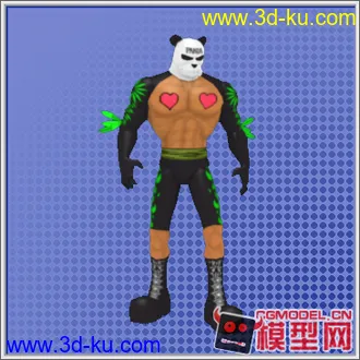 3D打印模型Ultimate Muscle Legends vs New Generation的图片