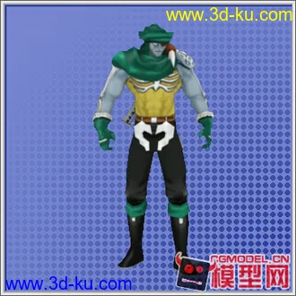 3D打印模型Ultimate Muscle Legends vs New Generation的图片