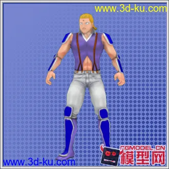3D打印模型Ultimate Muscle Legends vs New Generation的图片