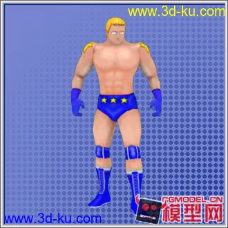 3D打印模型Ultimate Muscle Legends vs New Generation的图片