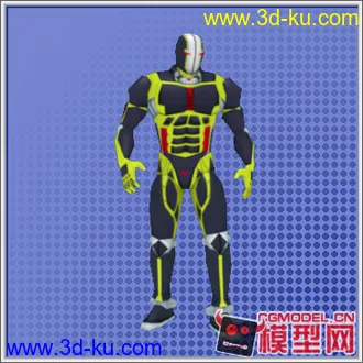 3D打印模型Ultimate Muscle Legends vs New Generation的图片