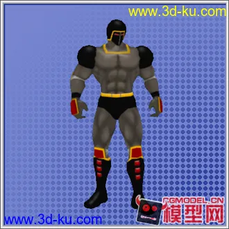 3D打印模型Ultimate Muscle Legends vs New Generation的图片