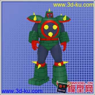3D打印模型Ultimate Muscle Legends vs New Generation的图片
