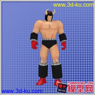 3D打印模型Ultimate Muscle Legends vs New Generation的图片