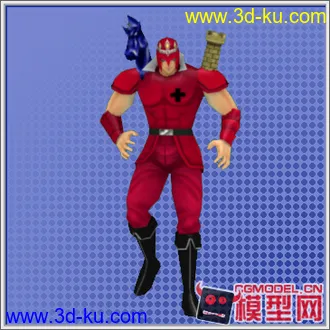3D打印模型Ultimate Muscle Legends vs New Generation的图片