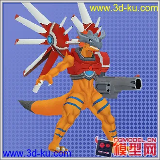 3D打印模型Digimon的图片