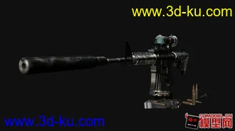 maya模型M4A1的图片