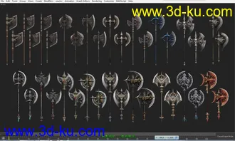 tera武器超牛叉武器～模型贴图分享啦～～～的图片