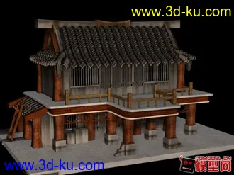 3D打印模型房子的图片