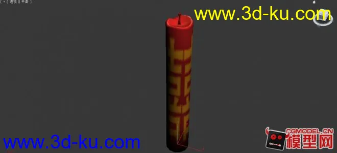 红蜡烛一个贴图下载模型的图片1