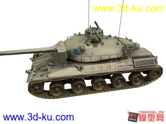 3D打印模型坦克（附完整贴图）的图片