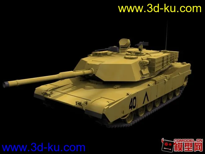 坦克（附完整贴图）模型的图片2