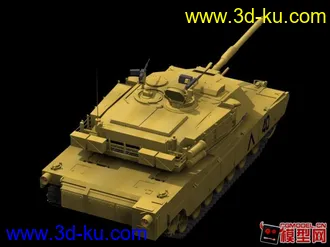 3D打印模型坦克（附完整贴图）的图片