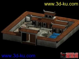3D打印模型感觉还行的,一个小型场景的图片