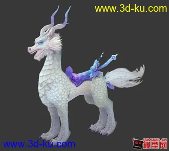 3D打印模型雪麒麟的图片