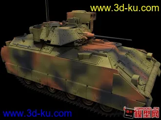 3D打印模型写实坦克-附带完整贴图的图片