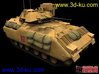 3D打印模型写实坦克-附带完整贴图的图片