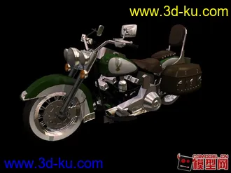 3D打印模型摩托04-附带完整贴图的图片