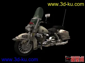 3D打印模型摩托05-附带完整贴图的图片