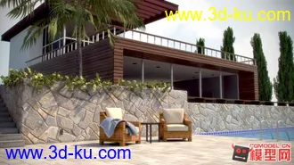 3D打印模型室外场景的图片