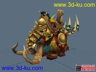 3D打印模型大象一只····的图片