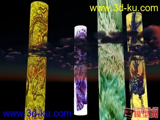 天柱模型的图片