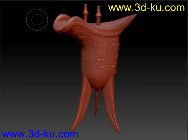古代酒杯年后上传啦模型的图片1