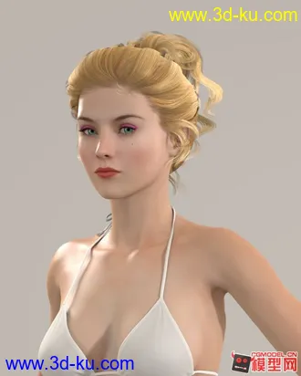 3D打印模型【poser发型】]EM knothair的图片