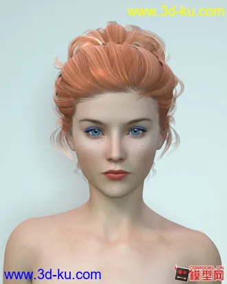 3D打印模型【poser发型】]EM knothair的图片