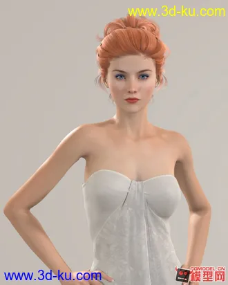 3D打印模型【poser发型】]EM knothair的图片