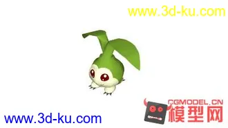 3D打印模型数码宝贝 种子兽 可进化为花仙子兽哦的图片