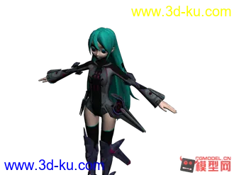 3D打印模型miku。。。。。。。。。。。。。。。的图片