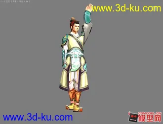 3D打印模型古代东方写实 标准雅士的图片