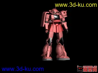 3D打印模型扎古简模的图片