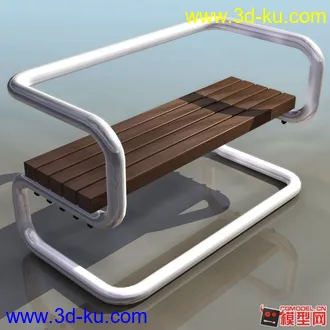 3D打印模型公园设施小合集，椅子滑梯等的图片