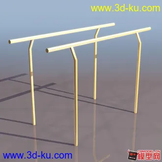 3D打印模型公园设施小合集，椅子滑梯等的图片