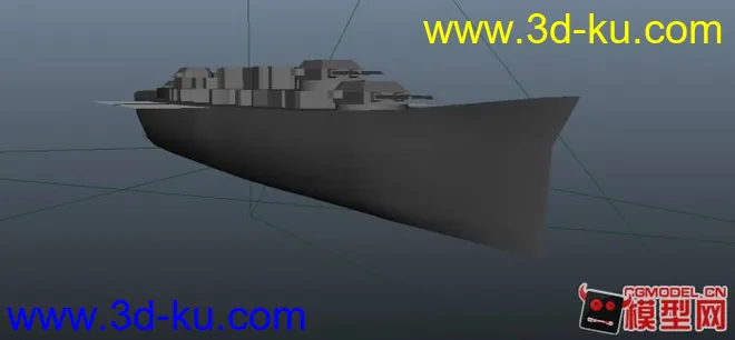 简单的船舰模型的图片2