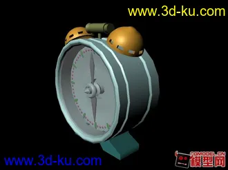 3D打印模型新手制作 闹钟的图片