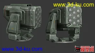 3D打印模型次时代炮台的图片
