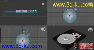 3D打印模型硬盘【重材质】的图片