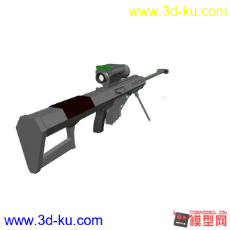 3D打印模型巴雷特M107【做着玩玩】的图片