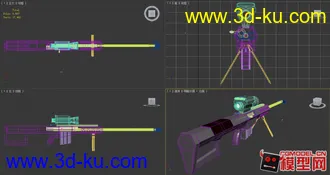 3D打印模型巴雷特M107【做着玩玩】的图片