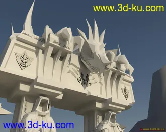 3D打印模型黑暗之门的图片