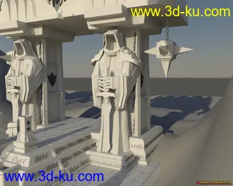 3D打印模型黑暗之门的图片