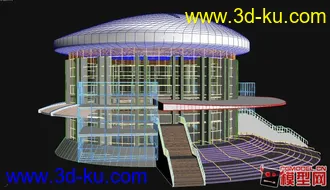 3D打印模型警察局的图片