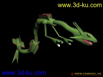 3D打印模型Pokemon 裂空座的图片