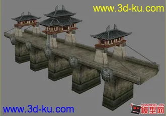 3D打印模型赤壁桥的图片