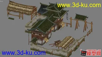 3D打印模型赤壁驿站的图片