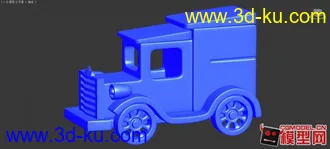 3D打印模型新手做的木头玩具车，请各位大侠指点一下，不要吐槽，谢谢-----的图片