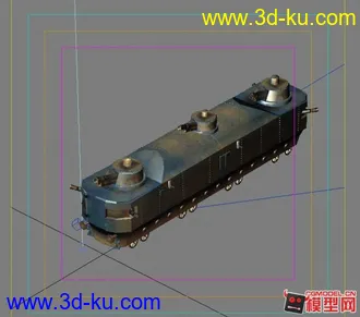 轨道炮模型的图片